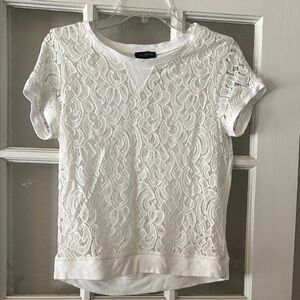 White Lace Top